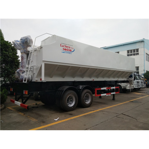 45m3 2 axle Feed Delivery Trailers