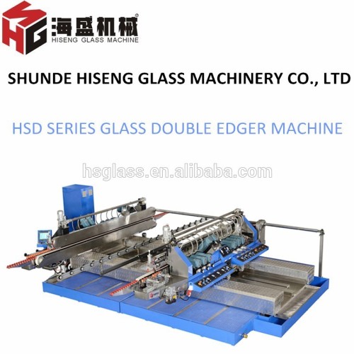 HSD-1020 3-25mm glass processing machine double edging machinery to cut Horn Corner