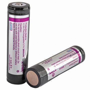 18700 2600mAh battery with Sanyo cell inside