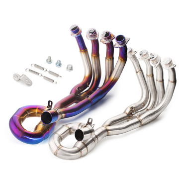 R6 Modified Header Pipe for YZF-R6 Motorcycle: 2006-2019 Moto Tube Escapes R6 Exhaust Elbow