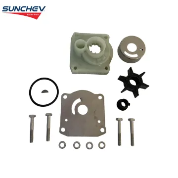 Water Pump Kit 61N-W0078-11 For Yamaha Outboard 30hp SUNCHEV