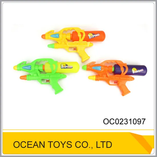 Wholesale summer big size plastic water gun long range with 3 colors OC0231097