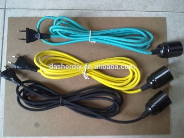 Made in china VDE plug cord & switch & brarded wire