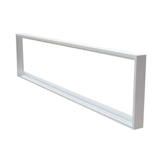 300x1200 LED Panel Frame Kit for Ceiling Installation - White Coated Surface Mounting Box