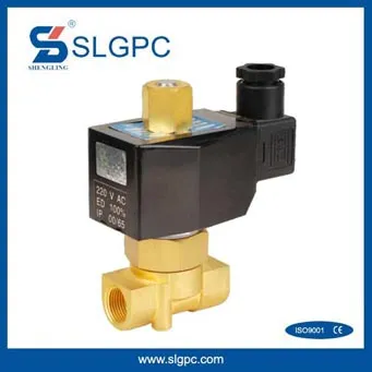 Clique electromagnetic gas valve solenoid valve normally open two way valves slgpc- 2W040-10NO
