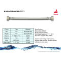 Flexible braided hose knitted hose with stainless steel