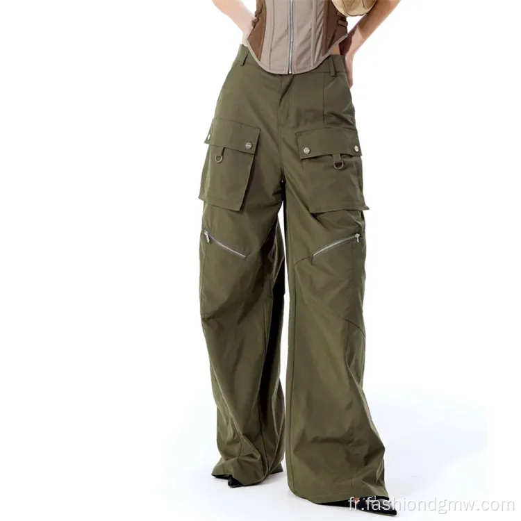 Femmes camouflage pantalon plusieurs poches