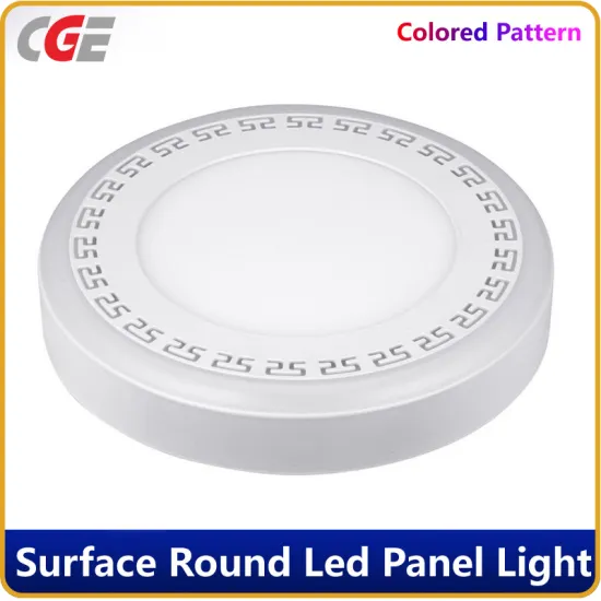 LED Panel Light Round Double Color 3+3W/6+3W/12+6W/18+6W Panel Light LED Panel Lamp