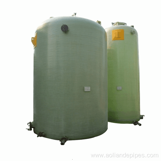 Frp fiberglass sulfuric acid H2SO4 storage tank