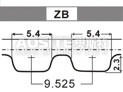Timing Belt for PORSCHE 928