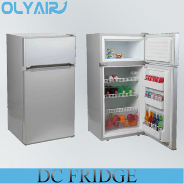 146L double door DC12/24V MARINE FRIDGE, DC compressor fridge