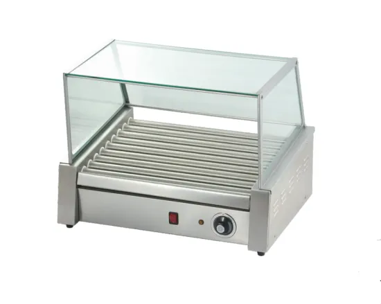 Professional Portable 11-Roller Hot Dog Grill Making Vending Machine Electric