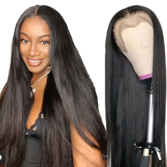 Wholesale 12A Grade Brazilian Natural Remy Hd Lace Frontal Body Wave Human Hair Wig Hair Vendor