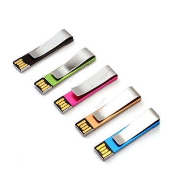 metal clip usb flash drive with customized logo