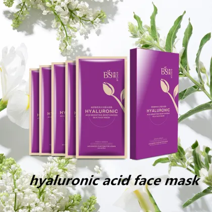 Natural Revitalizing Moisturizing Beauty face mask Hyaluronic Acid Facial Mask