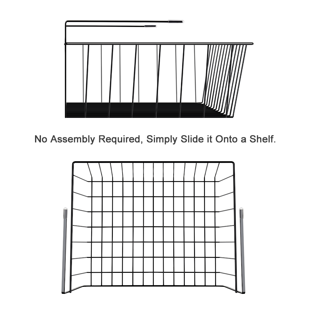 Table Shelf Storage Basket