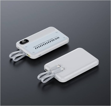 Sorgente di alimentazione portatile La carica super veloce viene fornita con linea rapida di tipo C Filo iPhone 2.1A Uscita 10000MAH