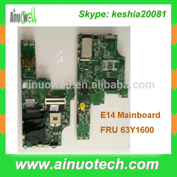 FRU 63Y1600 Laptop mainboard for Lenovo ThinkPad Edge 14 15 E40 E50 Intel HM55 Integrated 15W Motherboard system board