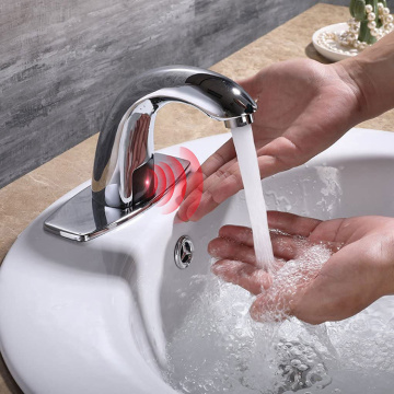 Touchless Bathroom Faucet Automatic Motion Sensor Sink Tap