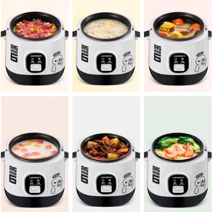 Portable Mini Rice Cooker 1.2L - Good Price Electric Rice Cooker