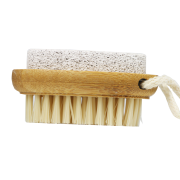Factory Outlet 2-in-1 Natural Wooden Nail Polisher and Cleaner Brush Kit: Nail Care Tools and Accessories