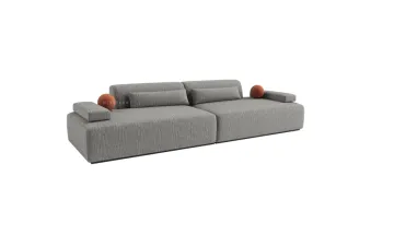 High end Comfort 4 seater Genuine Leather Sofa