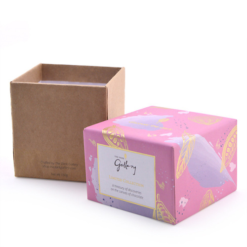 Customise Floral Printing Candle Box