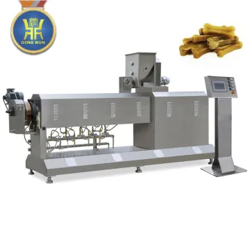Dog chews food machines