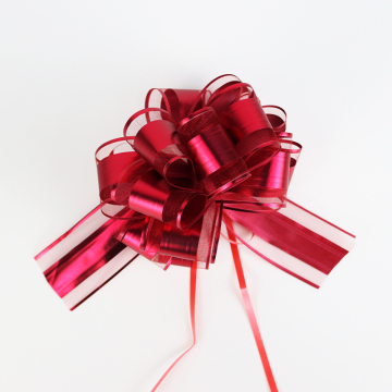 Good Edge 30# Ribbon ball flower, Snow yarn ball flower three lines matte,8 sections formed by one pull