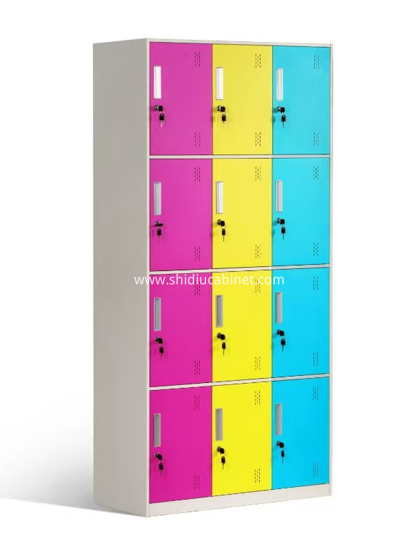 3 tier 12 Door Steel Locker