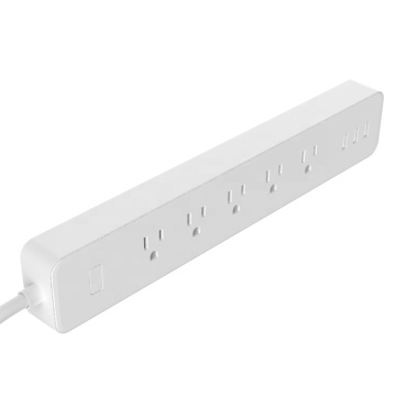 Tuya Smart Wi-Fi US Plug with USB Port, Compatible with Alexa and Google Home
