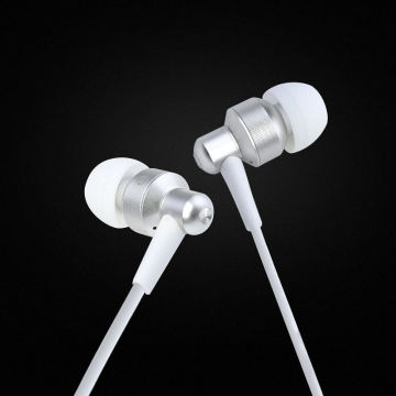 Metal Volume Control In-Ear Music Sport Earphones Headset