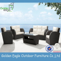 New design PE rattan garden wicker furniture