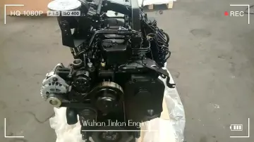 Original 6 Cylinder 5.9L 6BT 6B 6bta Engine assy for construction machine