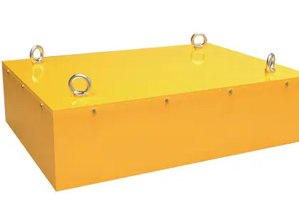 RCYB Series Suspension Magnetic Separator for Removing Magnetic Metals from Processed Materials