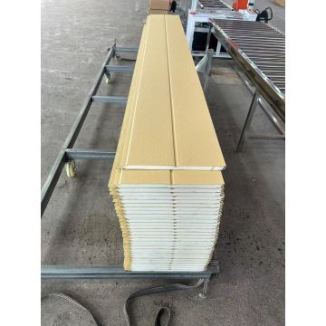 Yellow Water-Patterned Metal Carved Panels for Exterior Building Walls