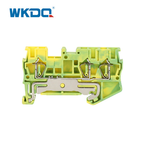 Клеммная колодка заземления пружинной нагрузки