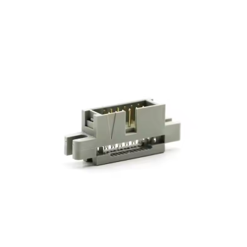 Encabezado de caja de tipos de tono de 2.54 mm Lacth de metal