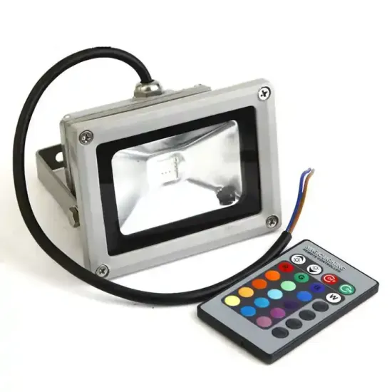 IP65 Waterproof RGB LED Flood Lights: 10W to 50W Dimmable Outdoor Lamps
