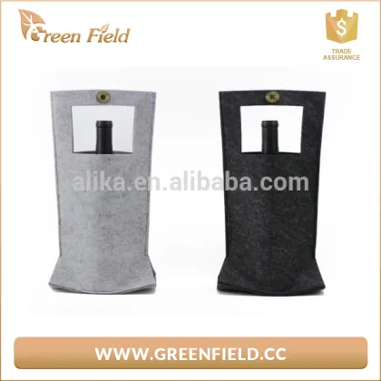 High quality felt fabric wint cooler bag