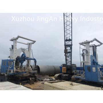 Pneumatic drilling system air lifting drilling rig