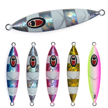 ERRANTRY Sinking Artificial Glowing Fishing Lure - 80g to 200g Jigging Tackle