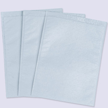 Disposable molton nonwoven with PE film washgloves