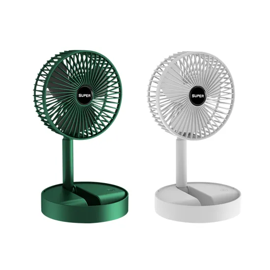 USB Rechargeable Portable Fan: A Compact, Low-Noise Cooling Solution for Home and Office