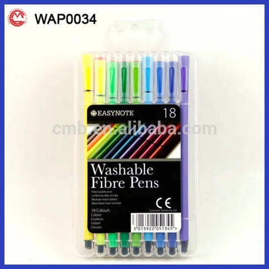 18 colors plastic box good quality art marker