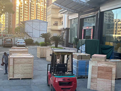 Air compressor shipments