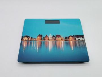 paper sitcker tempered glass personal weighing scales