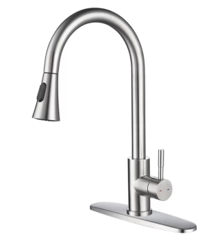 2022 Nikel Berus Ketibaan Baru Tarik ke Kitchen Sink Kitchen Kitchen Faucet Mixer Tap