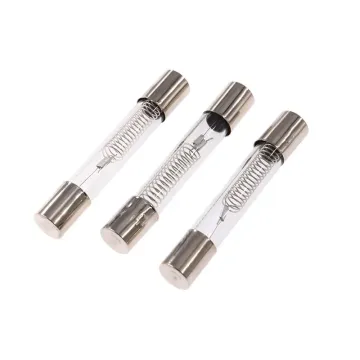 5KV Özel Mikrodalga Fırın Sigortası 6*40mm - 1A Cam Tüp Sigortası