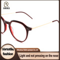 Armações ópticas de metal de acetato ultrafino e elegante